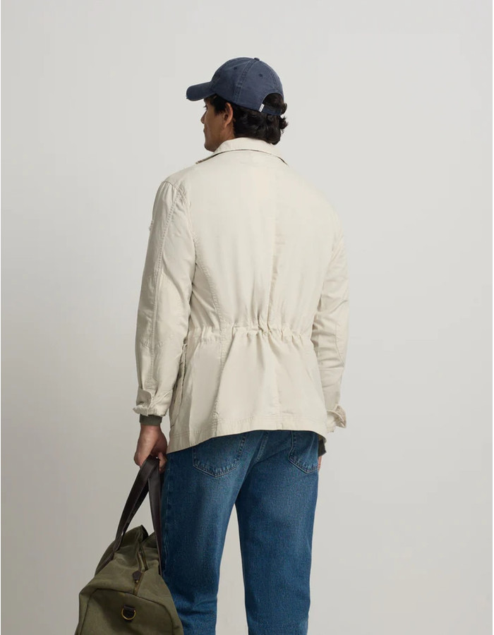 Parka Silbon Parches Piedra Hombre | Manzanos Moda