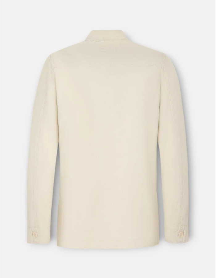 Sobrecamisa Silbon Lino Beige Hombre | Manzanos Moda