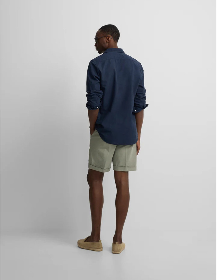 Bermuda Silbon Clásica Verde Hombre | Manzanos Moda