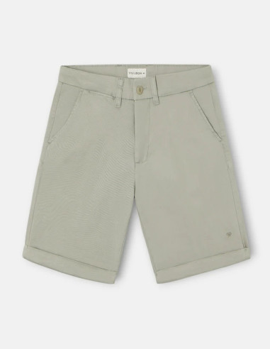 BERMUDA SILBON CLASICA VERDE