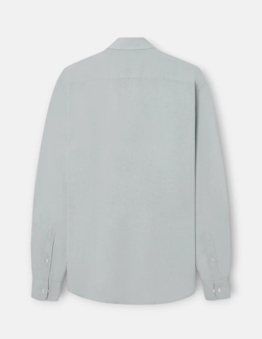 Camisa Silbon Sport Soft Azul Gris Hombre | Manzanos Moda
