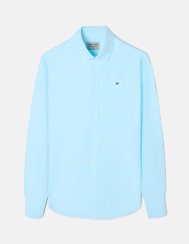 Camisa Silbon Sport Oxford Agua Marina | Manzanos Moda