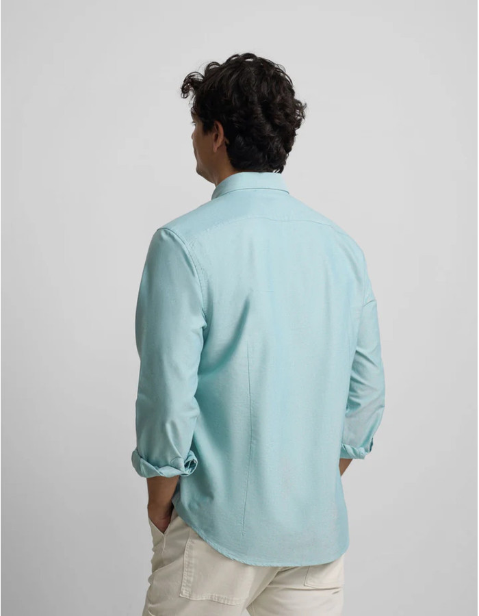Camisa Silbon Sport Oxford Verde Medio Hombre | Manzanos Moda