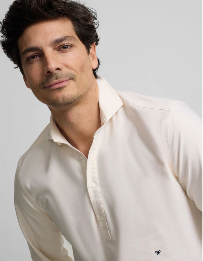 Camisa Silbon Sport Oxford Amarillo Hombre | Manzanos Moda