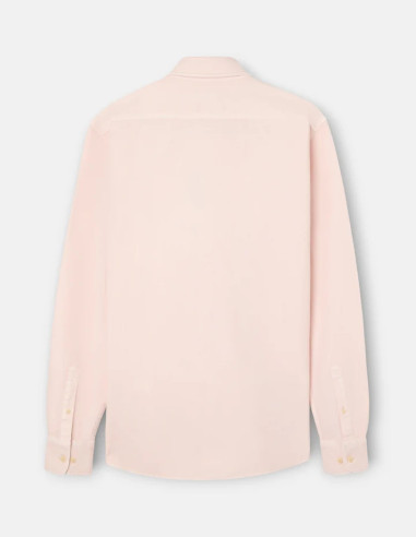 Camisa Silbon Estructura con Logo Rosa | Manzanos Moda
