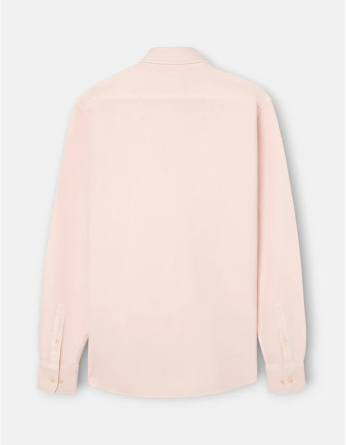 Camisa Silbon Estructura Logo Rosa Hombre | Manzanos Moda