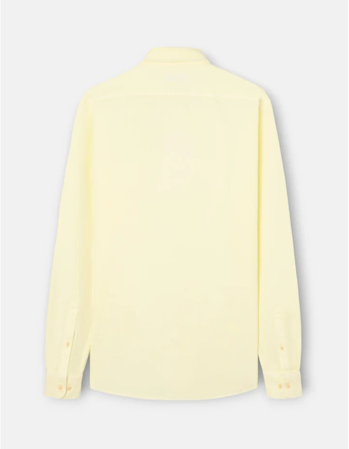 Camisa Silbon Estructura Logo Amarillo Hombre | Manzanos Moda