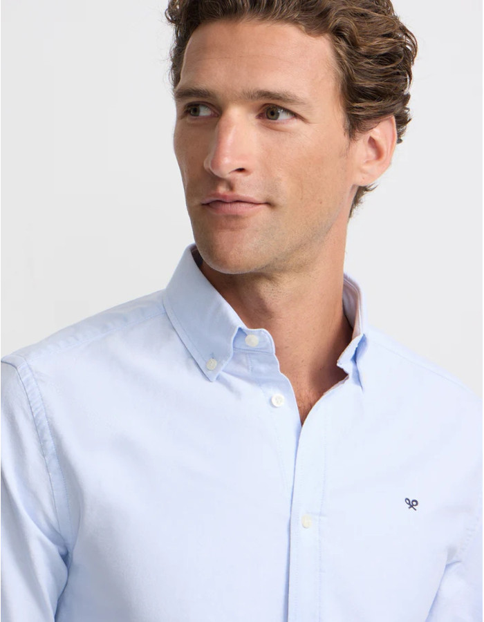 Camisa Silbon Sport Oxford Celeste Hombre | Manzanos Moda