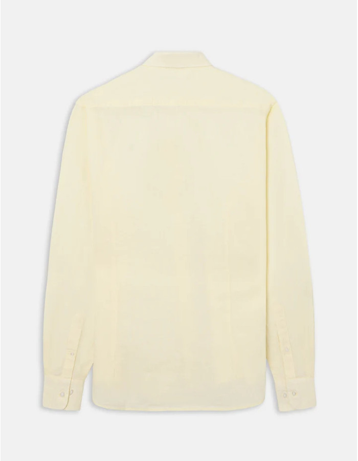 Camisa Silbon Sport Lino Amarillo Hombre | Manzanos Moda