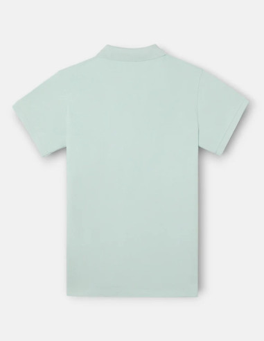 Polo Silbon Clásico Liso Azul Hombre | Manzanos Moda