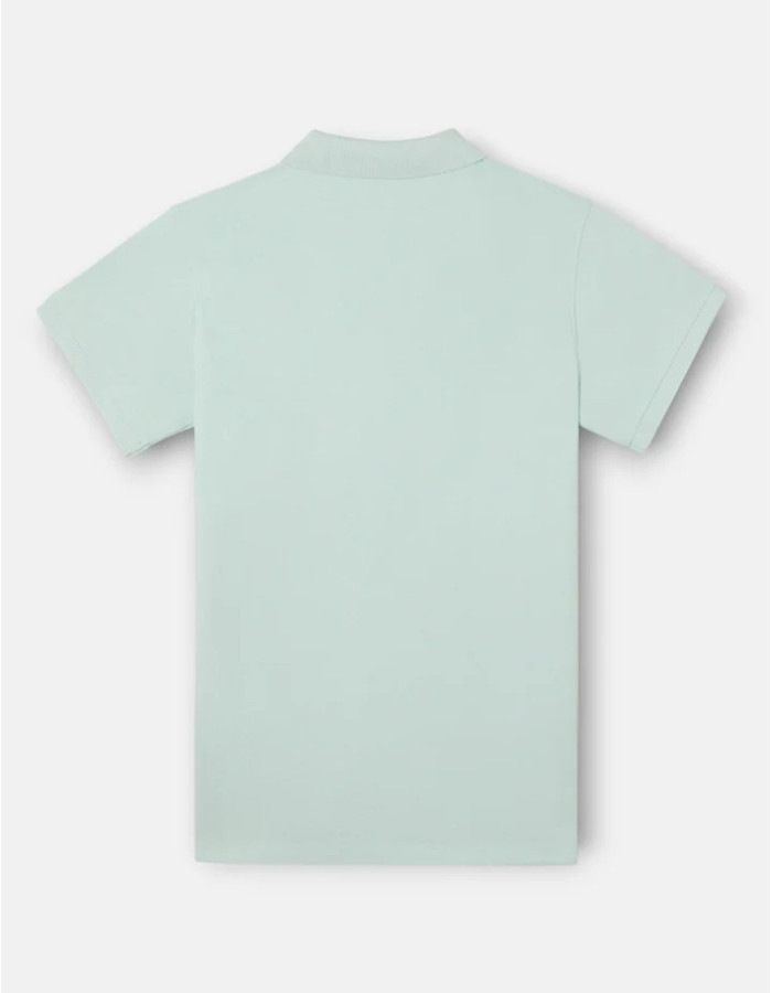 Polo Silbon Clásico Liso Azul Hombre | Manzanos Moda