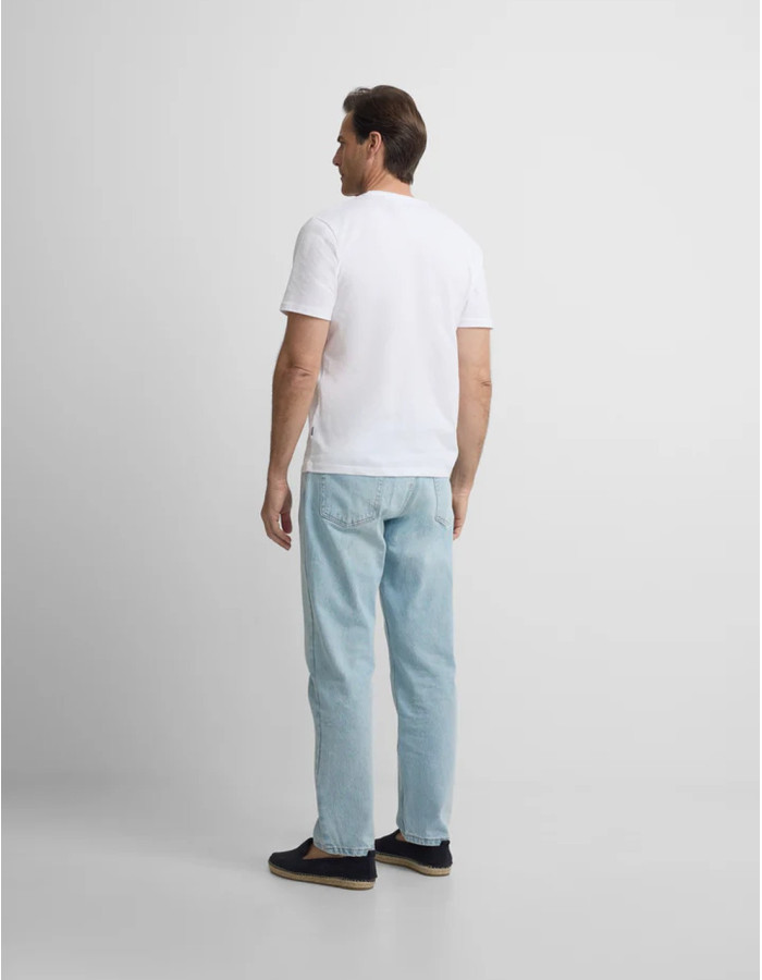 Camiseta Silbon Minilogo Blanco Hombre | Manzanos Moda