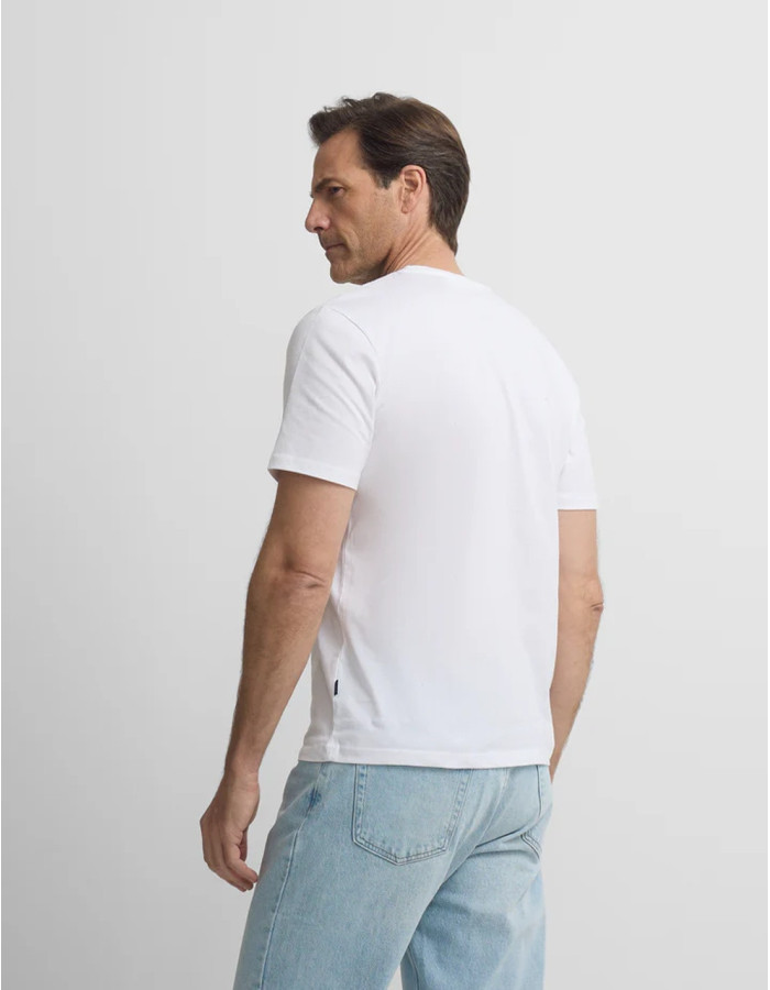 CAMISETA SILBON MINILOGO  BLANCO