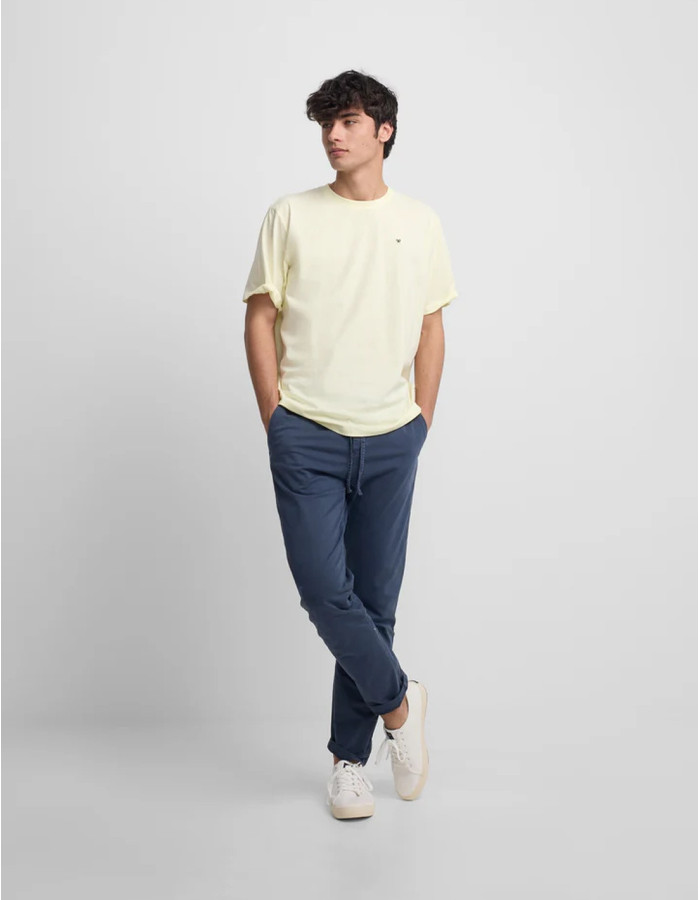 Camiseta Silbon Minilogo Amarillo Hombre | Manzanos Moda