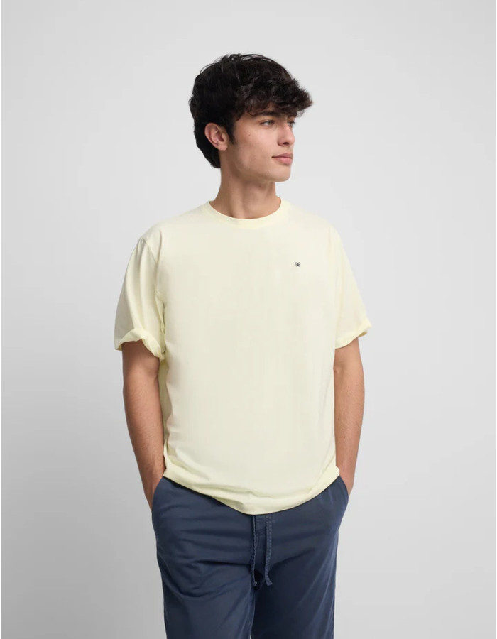 Camiseta Silbon Minilogo Amarillo Hombre | Manzanos Moda