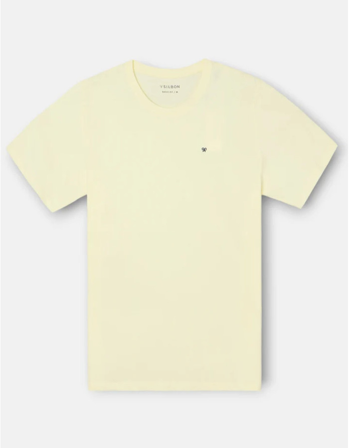 Camiseta Silbon Minilogo Amarillo Hombre | Manzanos Moda