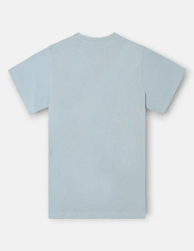 Camiseta Silbon Minilogo Verde Gris Hombre | Manzanos Moda