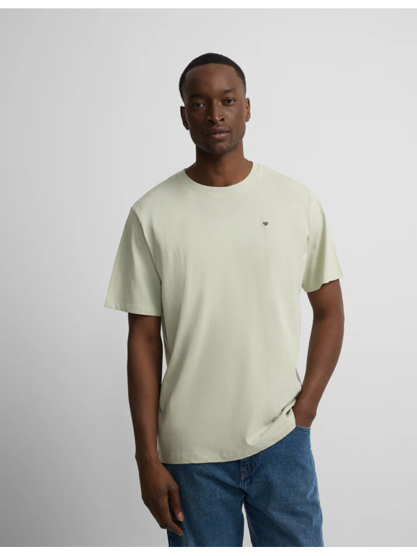 Camiseta Silbon Minilogo Verde Claro Hombre | Manzanos Moda