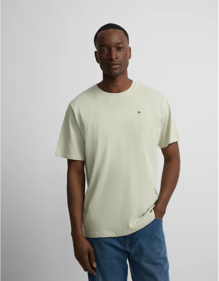 Camiseta Silbon Minilogo Verde Claro Hombre | Manzanos Moda