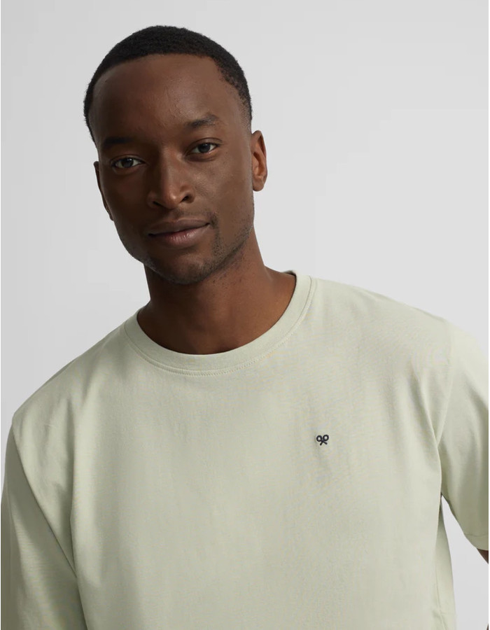 Camiseta Silbon Minilogo Verde Claro Hombre | Manzanos Moda