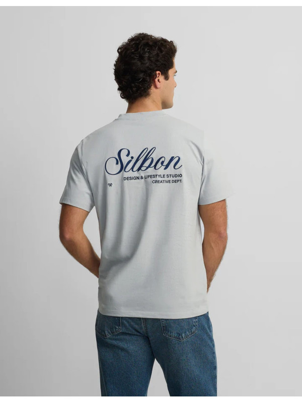 CAMISETA SILBON CREATIVE DEPT AZUL CLARO