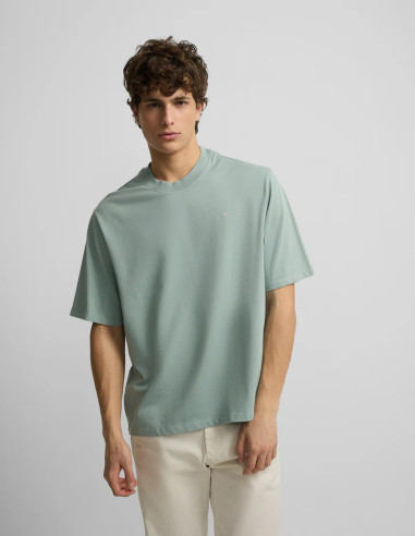 CAMISETA SILBON SOCIETY VERDE GRIS