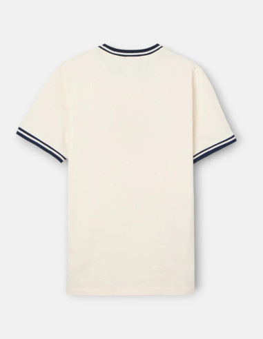 Camiseta Silbon Good Habits Hombre Crema | Manzanos Moda