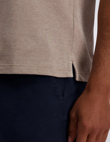 POLO PIERRE CARDIN  VIVOS BEIG MARINO