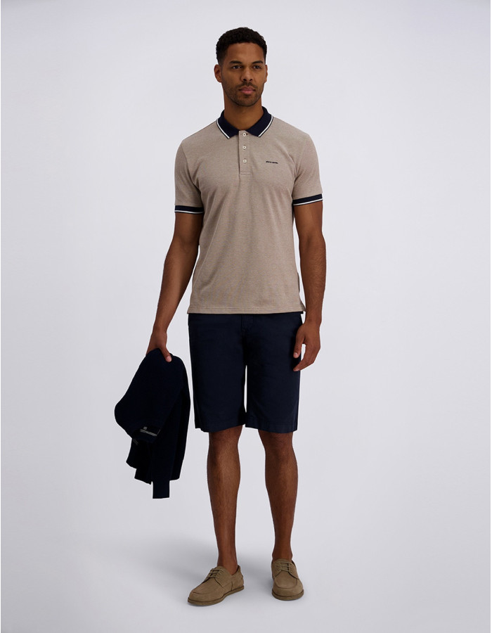 POLO PIERRE CARDIN  VIVOS BEIG MARINO