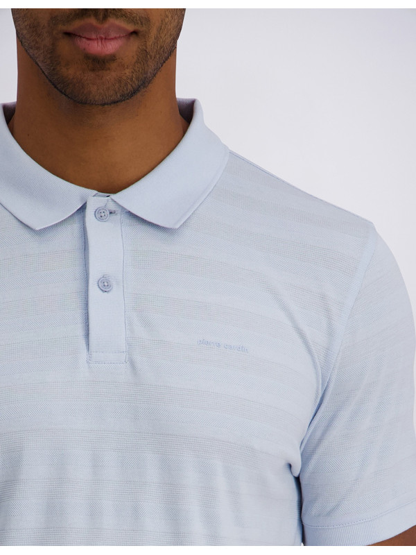 POLO PIERRE CARDIN FRANJAS CELESTE 2
