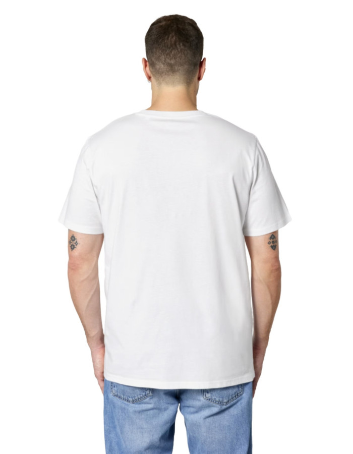 Camiseta Tabita Varsity Logo Blanco Unisex | Manzanos Moda