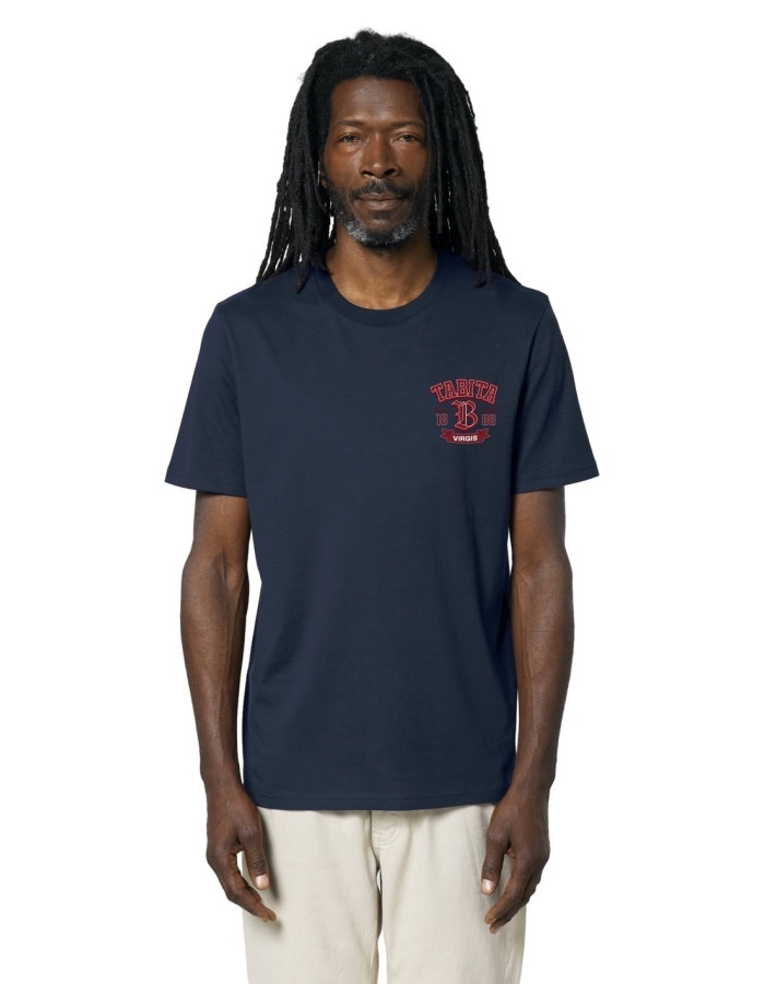 Camiseta Tabita Logo Uni Azul Marino Unisex | Manzanos Moda