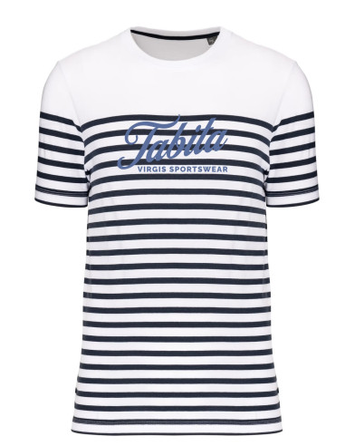 Camiseta Tabita Marinera Rayas Navy Stripes Unisex | Manzanos Moda