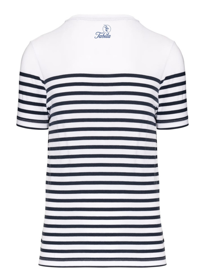 Camiseta Tabita Marinera Rayas Navy Stripes Unisex | Manzanos Moda