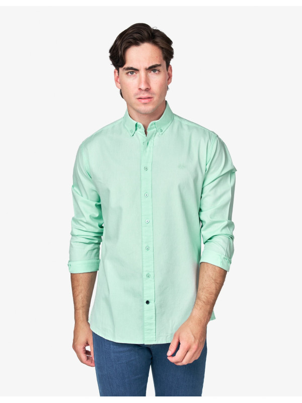 Camisa Spagnolo Micro Oxford Hombre | Manzanos Moda