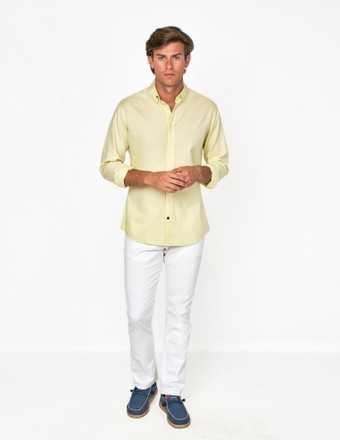 Camisa Spagnolo Micro Oxford Hombre | Manzanos Moda