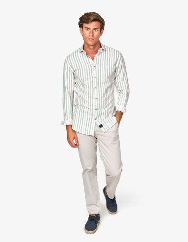 Camisa Spagnolo Cutaway Rústica Hombre | Manzanos Moda
