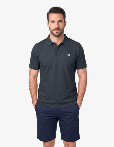 Polo Spagnolo Piqué Liso Básico Hombre | Manzanos Moda