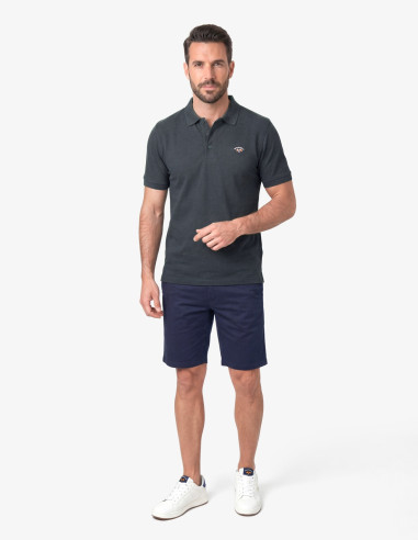 Polo Spagnolo Piqué Liso Básico Hombre | Manzanos Moda