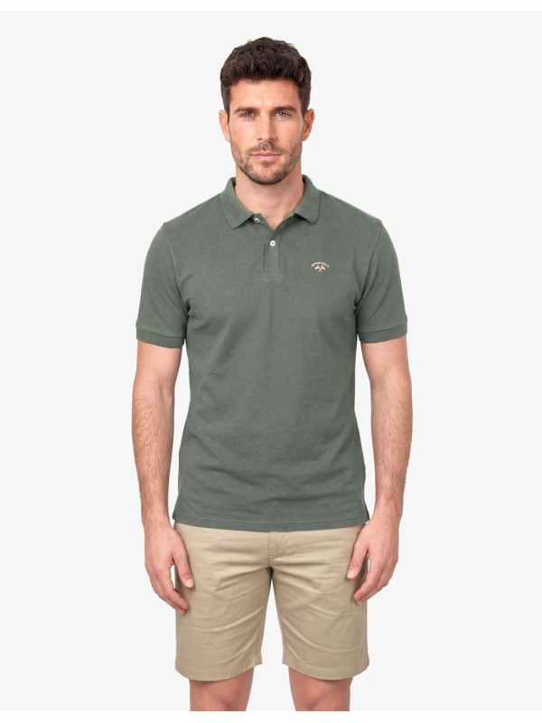 POLO SPG PIQUE LISO BASICO VERDE