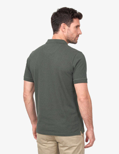 POLO SPG PIQUE LISO BASICO VERDE