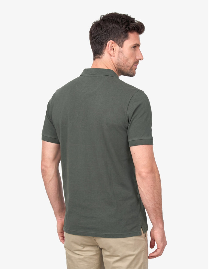 POLO SPG PIQUE LISO BASICO VERDE