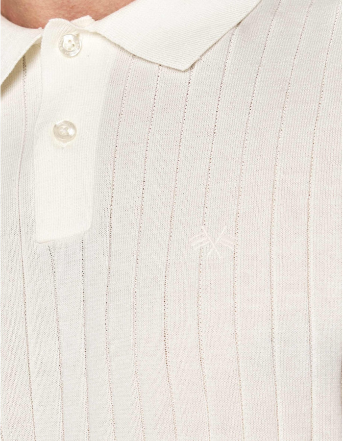 POLO SPG RAYAS TAPETA PUNTO BLANCO
