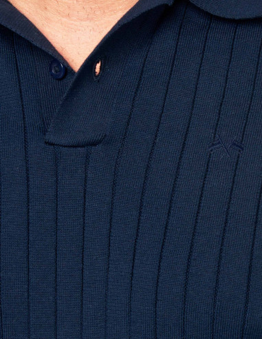 Polo Spagnolo Rayas Tapeta Punto Hombre | Manzanos Moda