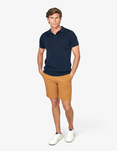 Polo Spagnolo Rayas Tapeta Punto Hombre | Manzanos Moda