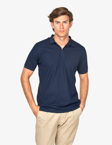 Polo Spagnolo Técnico Cremallera Hombre | Manzanos Moda