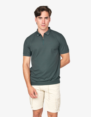 Polo Spagnolo Técnico Cremallera Hombre | Manzanos Moda