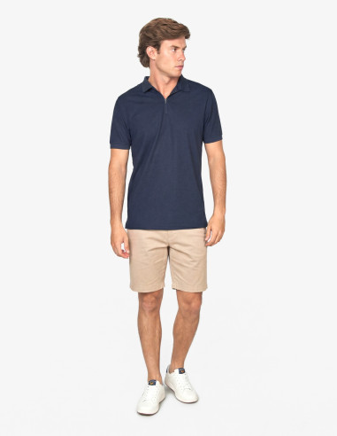 Polo Spagnolo Técnico Cremallera Hombre | Manzanos Moda