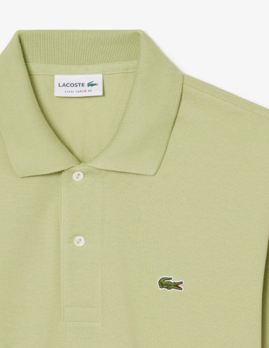 Polo Lacoste L1212 Básico Bouleau Blanco | Manzanos Moda