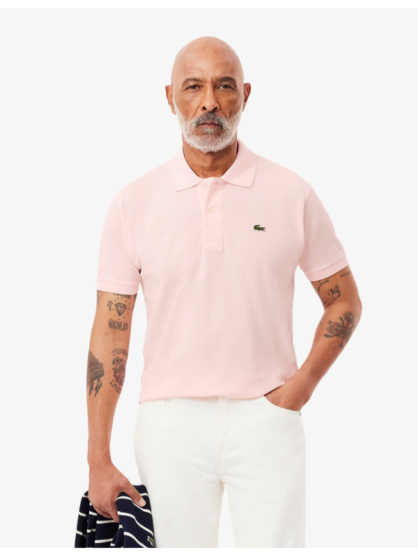 POLO LACOSTE BÁSICO ROSA FLAMANT